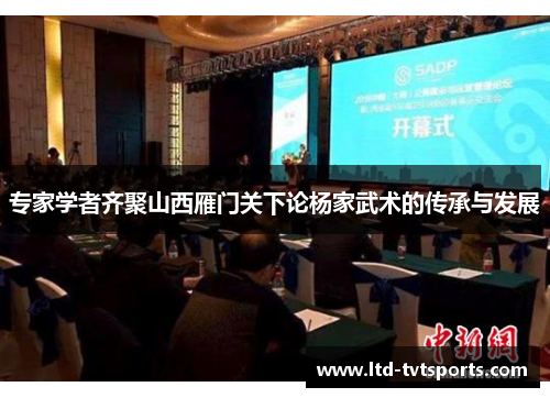 专家学者齐聚山西雁门关下论杨家武术的传承与发展